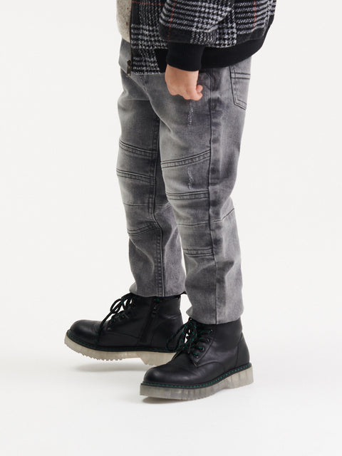 Reserved Boy's Light Grey Jogger Jeans | Reserved In Lebanon