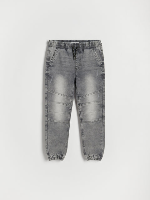 Reserved Boy's Light Grey Jogger Jeans | Reserved In Lebanon