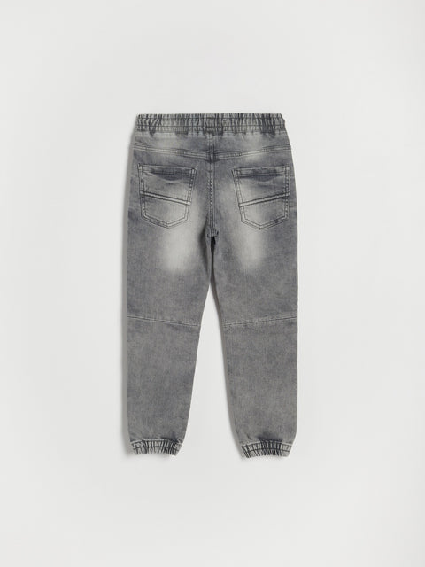 Reserved Boy's Light Grey Jogger Jeans | Reserved In Lebanon