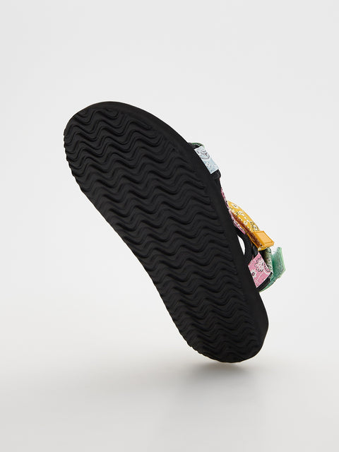 Reserved Girl's Multicolor Velcro Fastening Patterned Sandals | Reserved In Lebanon