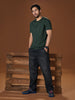Sinsay Men's Dark Green T-Shirt With Decorative Print | Sinsay In Lebanon