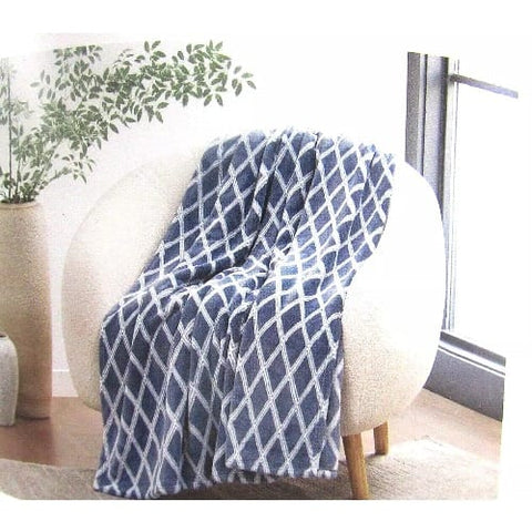 Casual Living Petrol Super Soft Plush Throw Blanket 152 x 177 cm | Casual Living  In Lebanon