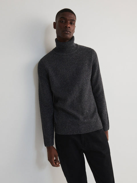 Reserved Men's Grey Golf With Decorative Weaving Sweatshirt | Reserved In Lebanon