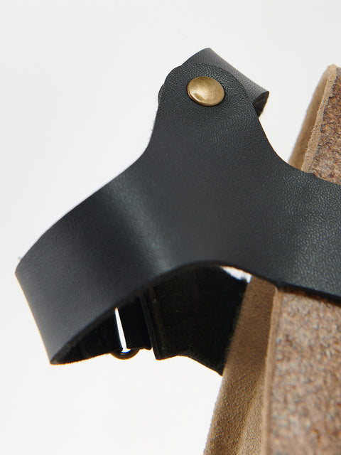 Reserved Women's Black Decorative Bow Sandals | Reserved In Lebanon