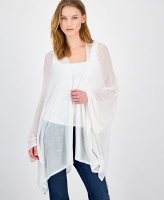 I.N.C. International Concepts Women's White Knit Kimono Cardigan  | I.N.C. International Concepts  in Lebanon