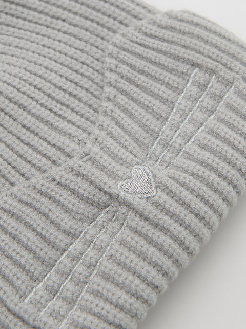 Reserved Girl's Light Grey Wool Hat | Reserved In Lebanon