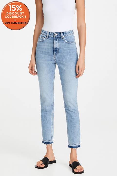 Lee  Women's Blue Seasonal Wide Leg  Jeans | Lee in Lebanon