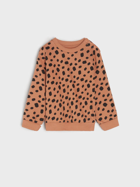 Sinsay Fox & Bunny Baby Girl's Brown Pack Of 2 Sweatshirts | Sinsay In Lebanon