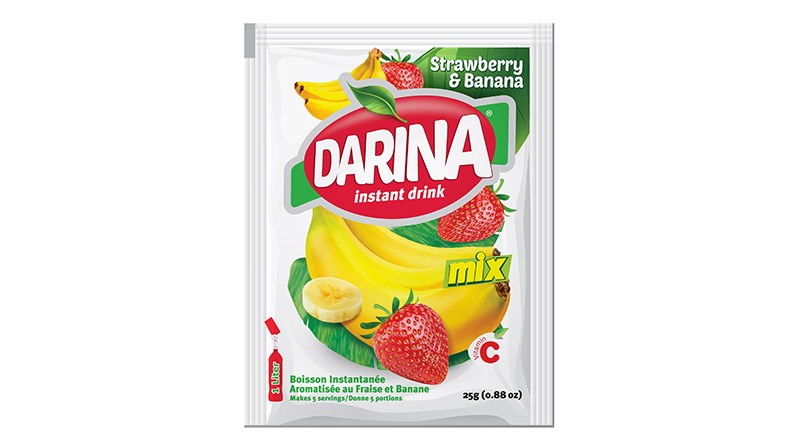 Darina Strawberry & Banana Juice 25g | Darina In Lebanon