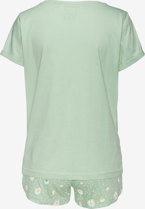 Vivance Dreams  Women's Mint Short Pajama  Set | Vivance Dreams  in Lebanon