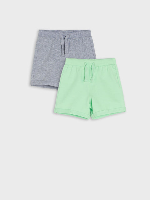 Sinsay Baby Boy's Grey/Green Shorts 2-Pack | Sinsay In Lebanon