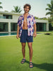 Sinsay Men's Navy Blue Swimming Shorts With A Decorative Rubber Patch | Sinsay In Lebanon