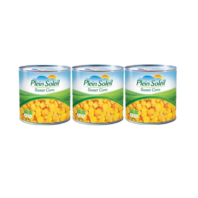 Plein Soleil Canned Sweet Corn 185g*3 | Plein Soleil In Lebanon