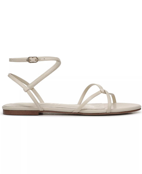 Sam Edelman Women's Ivory Leather Adaley Strappy Slide Sandals | Sam Edelman in Lebanon