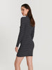 Sinsay Women's Black & White Rib Knit Mini Dress | Sinsay In Lebanon