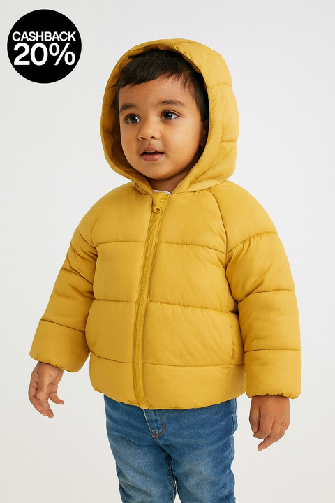Sinsay Baby's Yellow Puff Jacket | Sinsay In Lebanon