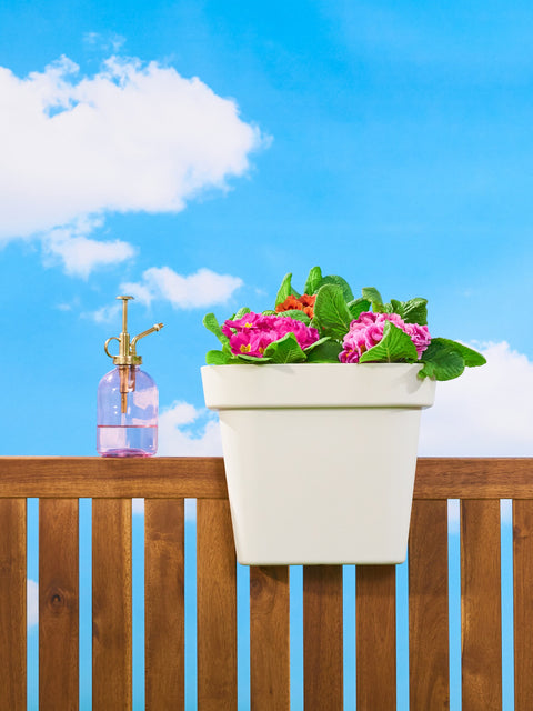 Sinsay White Balustrade Flowerpot | Sinsay In Lebanon