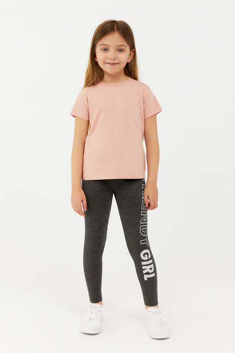 Terranova Girl's Dark Grey Leggings | Terranova In Lebanon
