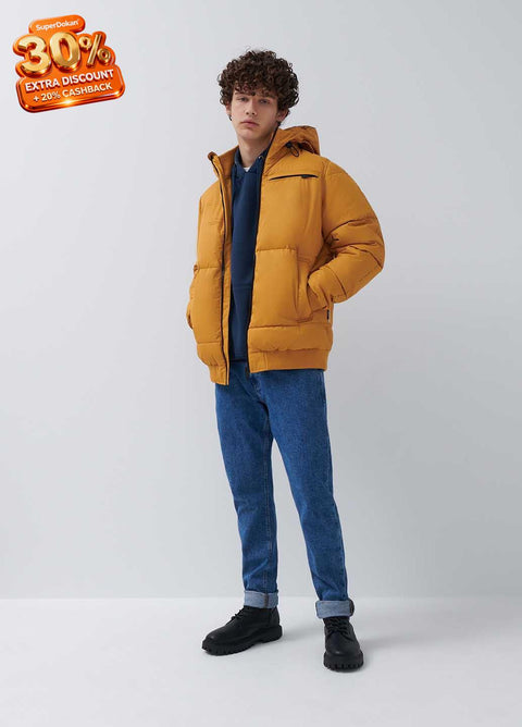 House Brand Men's Mustard Winter Jacket | House Brand In Lebanon