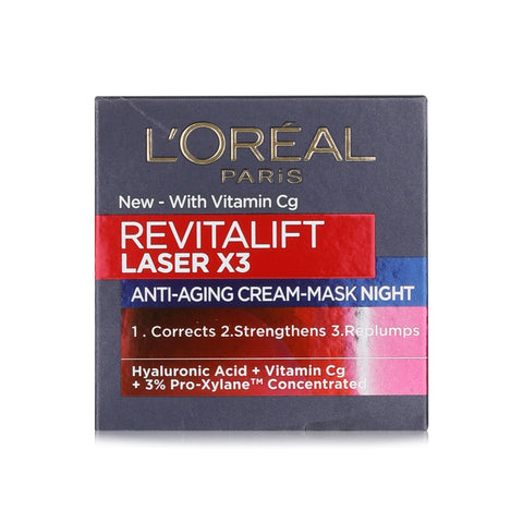 L'Oreal Paris Revitalift Laser X3 Night Cream 50ml