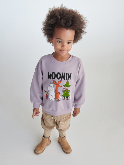 Reserved Baby Boy's Purple Moomin Oversize Sweatshirt | Reserved In Lebanon