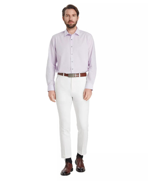 Alfani Men's Light Purple  Slim -Fit Solid Dress Shirt | Alfani in Lebanon