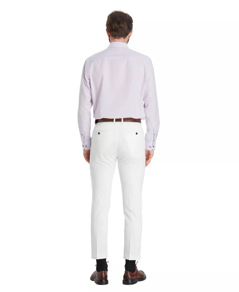 Alfani Men's Light Purple Regular-Fit Solid Dress Shirt | Alfani In Lebanon