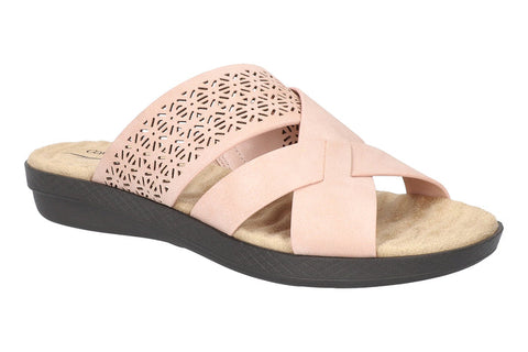 Easy Street Women's Blush Coho Sandals  | Easy Street in Lebanon