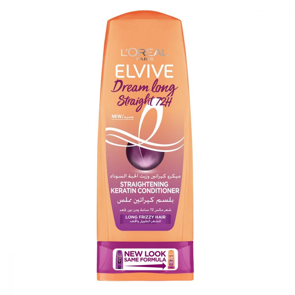 L'Oreal Paris Elvive Dream Long Straight 72H Straightening Keratin Conditioner 200ml | L'Oreal Paris In Lebanon