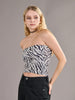 Sinsay Women's Black & White Bandeau Top | Sinsay In Lebanon