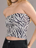 Sinsay Women's Black & White Bandeau Top | Sinsay In Lebanon