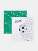 Sinsay Football "Goal" 40x40 2-Pack Pillowcases | Sinsay in Lebanon