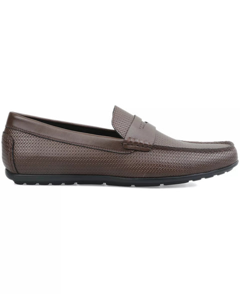 Alfani Men's Brown Masonn Slip-On Penny Driving Loafers Casual Shoes | Alfani In Lebanon