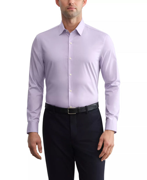 Calvin Klein Men's Light Purple Extra Slim Fit Stretch Shirt | Calvin Klein In Lebanon