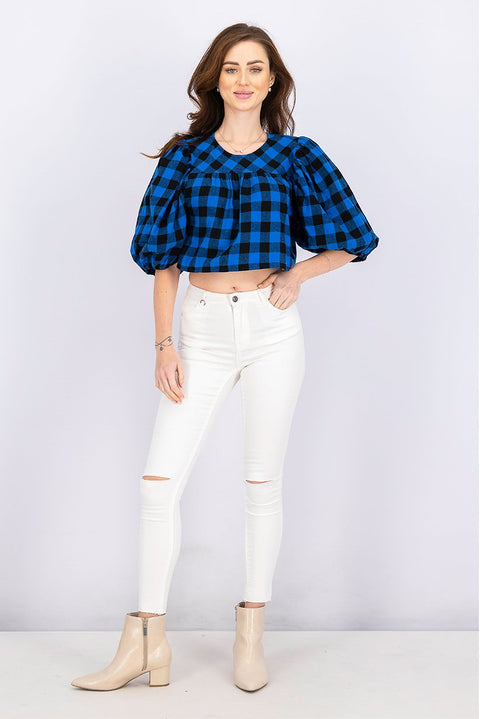 Don't Call Me Jennyfer Women's Multicolor Crop-Top LMA31
