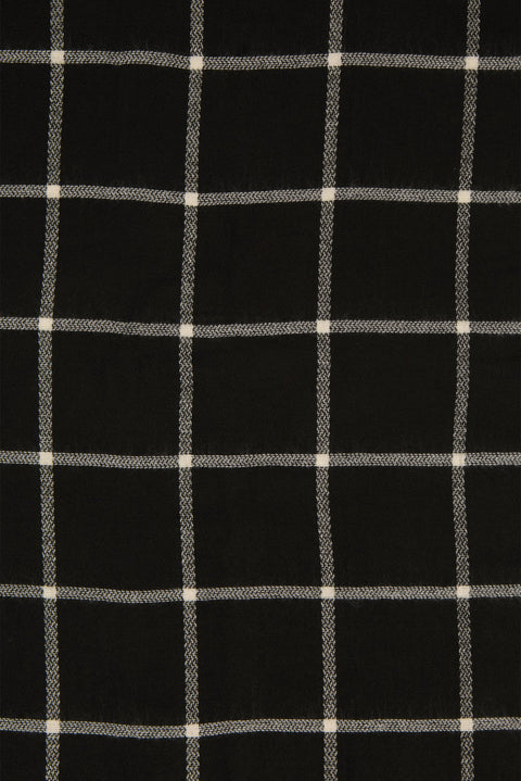 Don't Call Me Jennifer Women's Black Lined White Checkered  Scarf    | Don't Call Me Jennifer in Lebanon