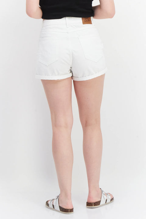 ASYOU Women's White Short ANF1138