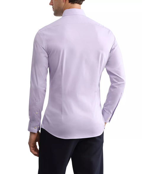 Calvin Klein Men's Light Purple Extra Slim Fit Stretch Shirt | Calvin Klein In Lebanon