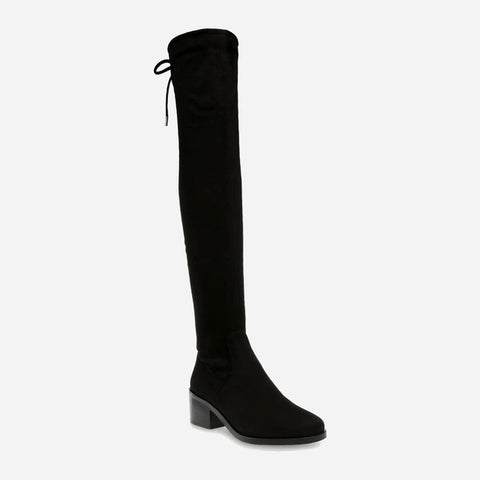 Steve Madden Women's Black Microsuede Salvage Boots | Steve Madden in Lebanon