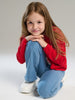 Sinsay GIRLS blue flare pant AYA
