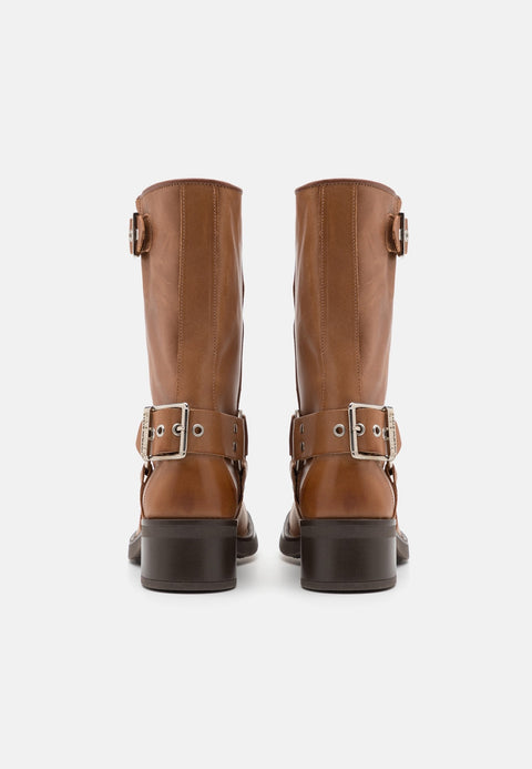 Steve Madden Women's Tan Leather Blessing Boots | Steve Madden in Lebanon