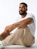 Sinsay Men's Khaki Sweatpants With Cuffs | Sinsay In Lebanon