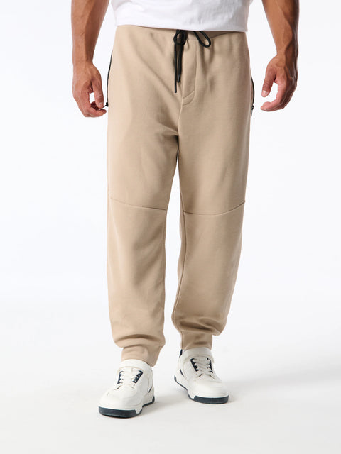 Sinsay Men's Khaki Sweatpants With Cuffs | Sinsay In Lebanon