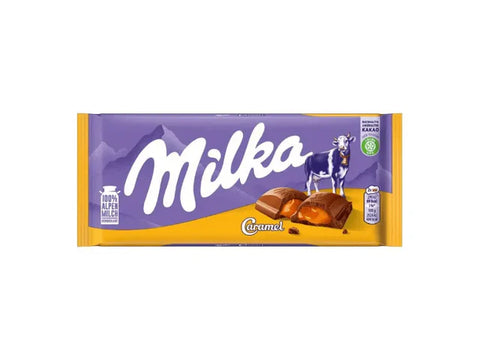 Milka Caramel Chocolate Bar 95GR | Milka In Lebanon
