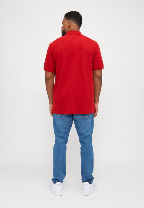 Polo Ralph Lauren Men's Red Classic Short Sleeve Polo T-Shirt | Polo Ralph Lauren In Lebanon