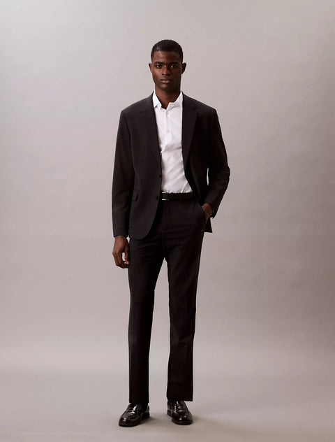 Calvin Klein Men's White Steel Solid Slim Fit Button-Down Shirt | Calvin Klein In Lebanon