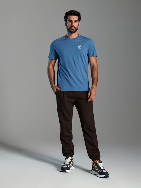 Sinsay Men's Dark Brown Sweatpants With Cuffs | Sinsay In Lebanon