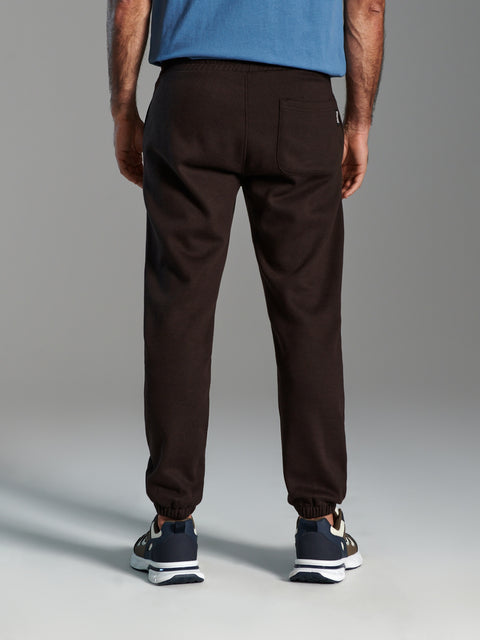 Sinsay Men's Dark Brown Sweatpants With Cuffs | Sinsay In Lebanon