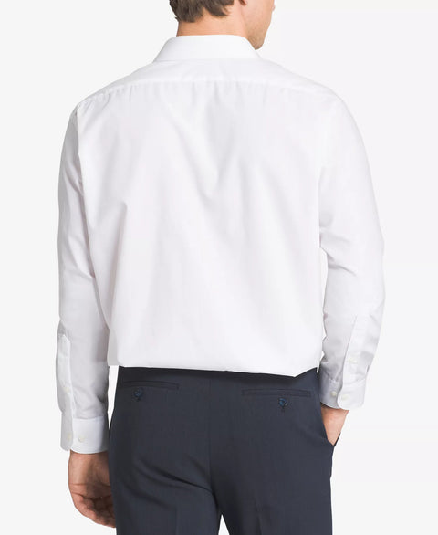 Van Heusen Men's White Regular-Fit Poplin Dress Shirt | Van Heusen In Lebanon