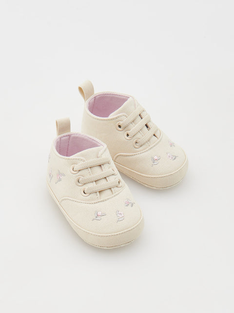 Reserved Baby Girl's Beige Light Weight Sneakers | Reserved In Lebanon